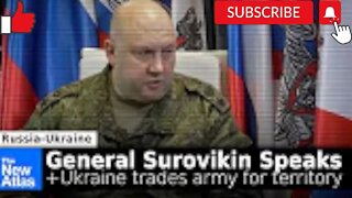 Russian General Surovikin Speaks, Kherson Battle Looms, Drone/Missiles Strikes Continue!