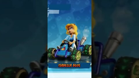 Isabella Blue Paint Job - Crash Team Racing Nitro-Fueled