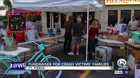 Fundraiser for crash victims' families