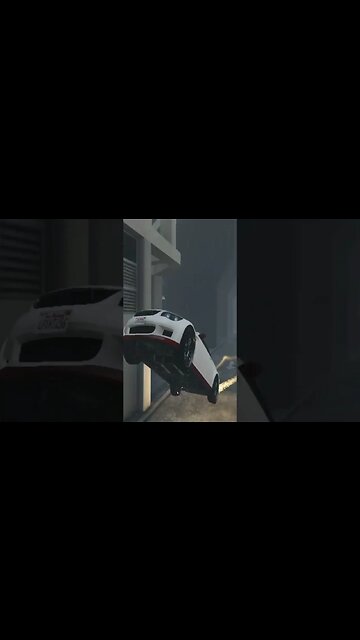 GTA 5 MICHAEL FLYING CAR STUNTS #shorts #gta5