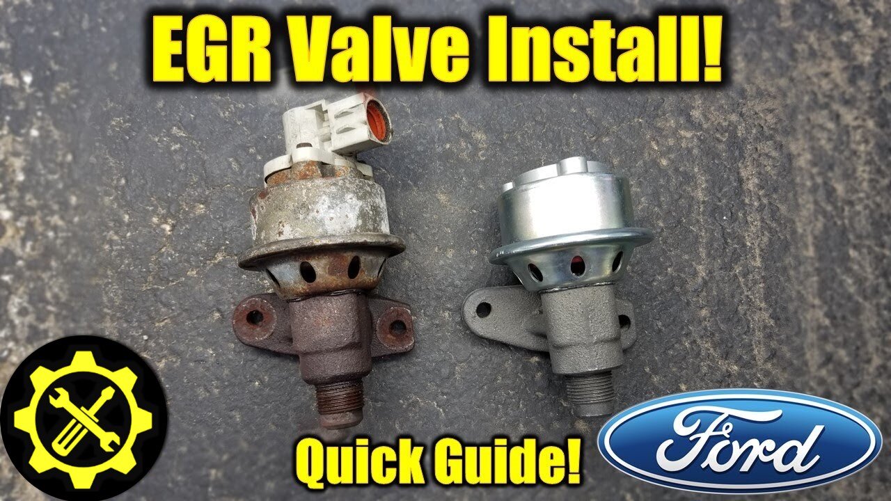 1987 - 1996 Ford F-150 How to Replace an EGR Valve!