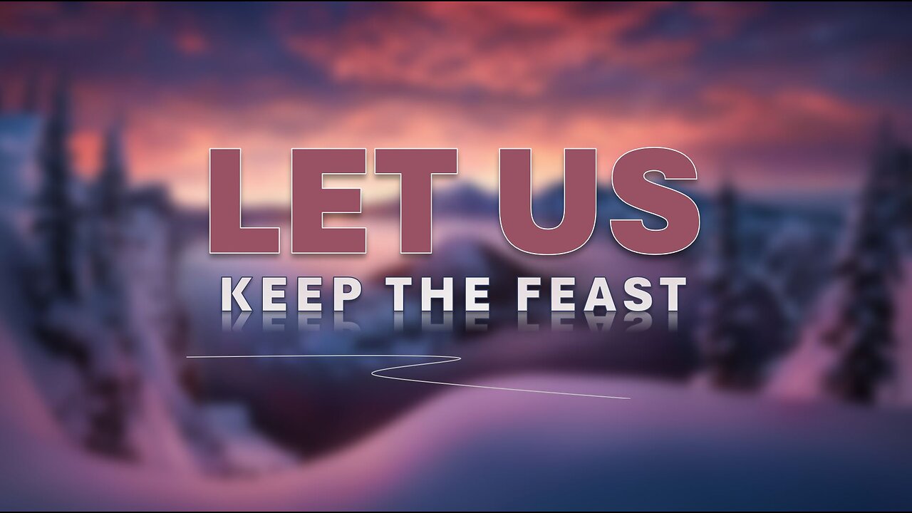 LET US KEEP THE FEAST #shorts