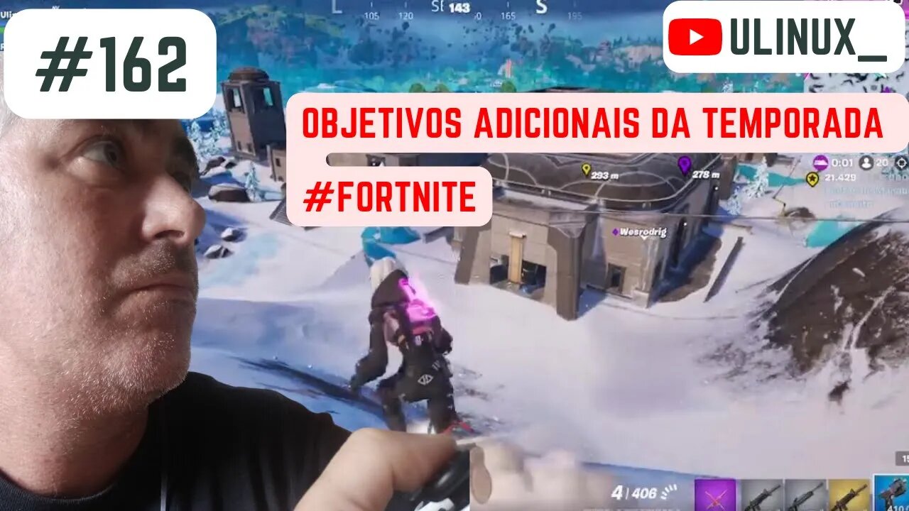 Objetivos adicionais da temporada #fortnite