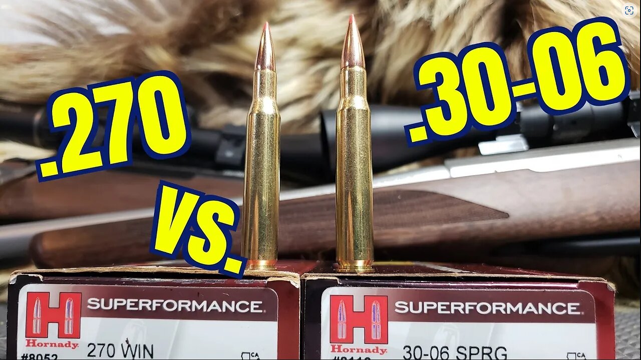 .270 vs. .30-06 Hornady GMX Review