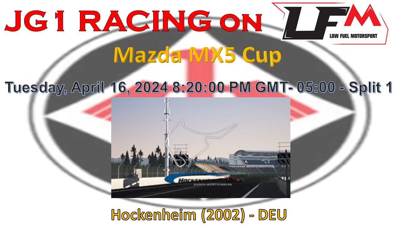 JG1 RACING on LFM - Mazda MX5 Cup - Hockenheim (2002) - DEU - Split 1