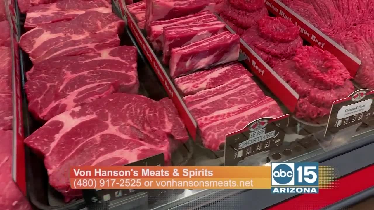 Von Hanson's Meats & Spirits offers a variety of fine meats and sides this holiday season