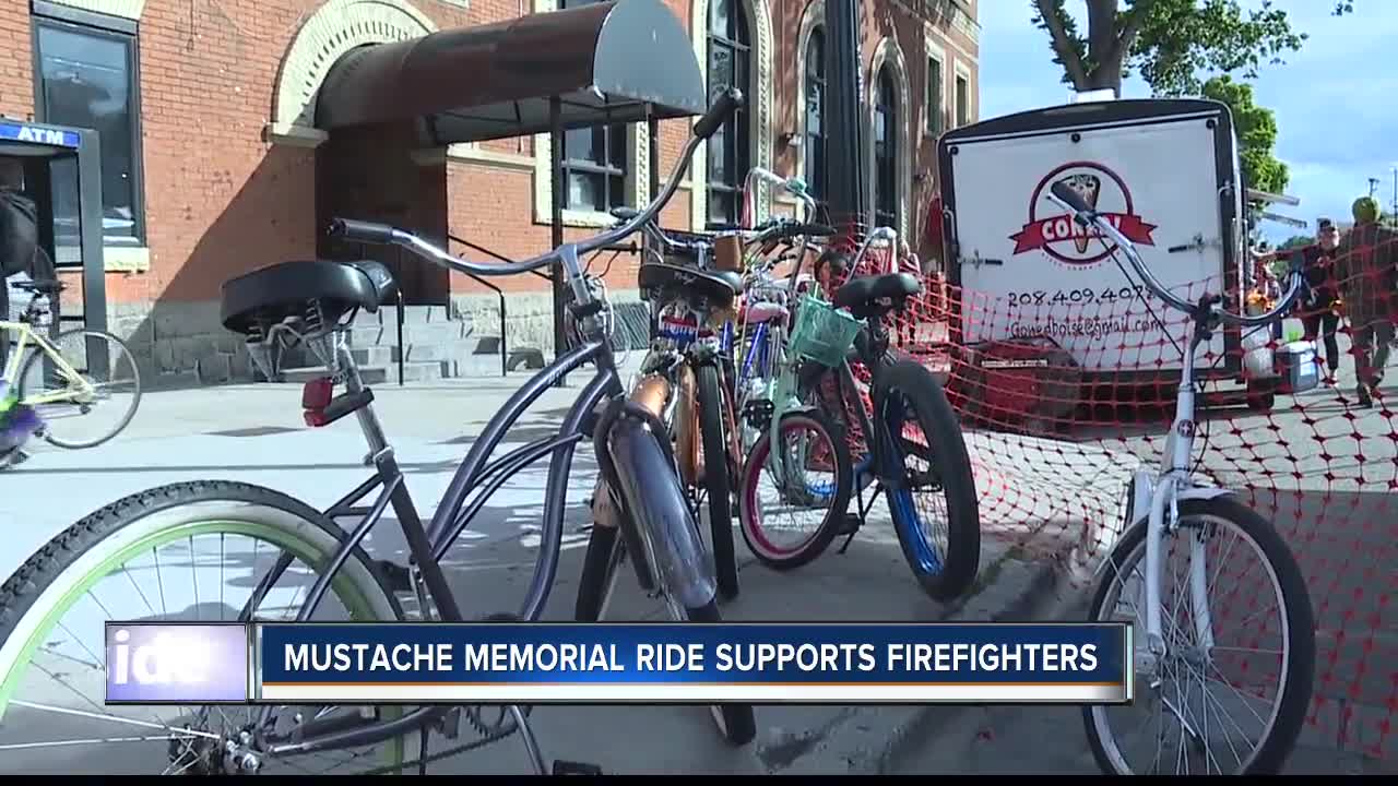 Mustache Memorial Ride raises money for Fallen Firefighter Fund