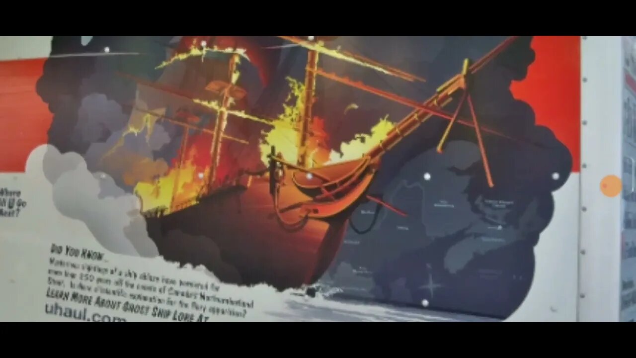 "The Burning Ship/Vessel that symbolized an attack on the White House. What does it mean?