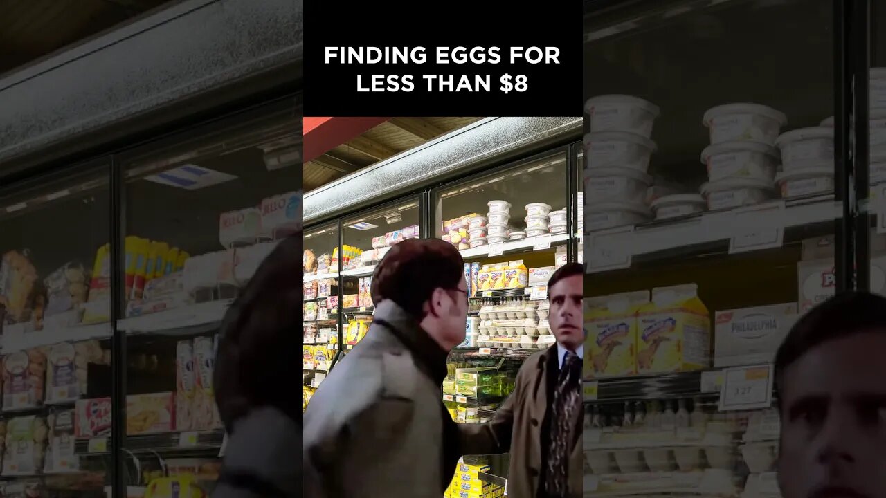 Finding eggs for Less Than $8 | #Shorts