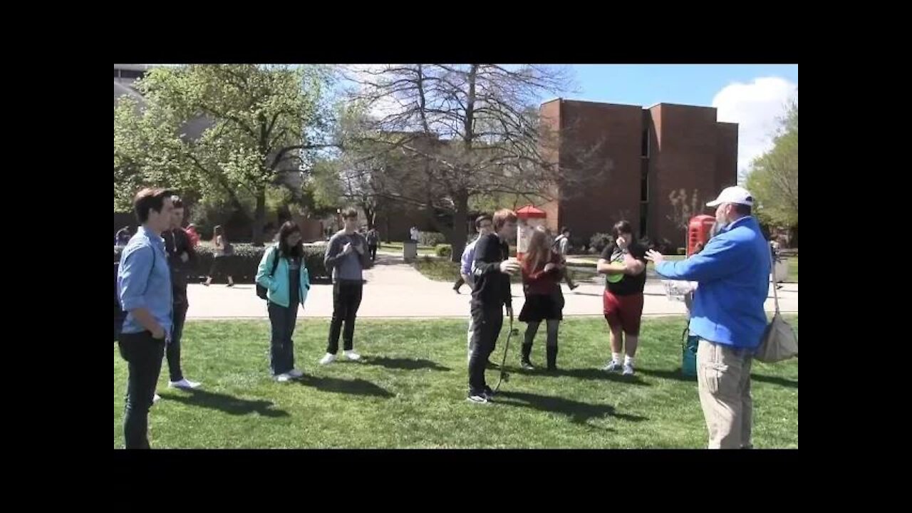 University Of Oklahoma | Open Air Preaching | Spring 2017 | Kerrigan Skelly