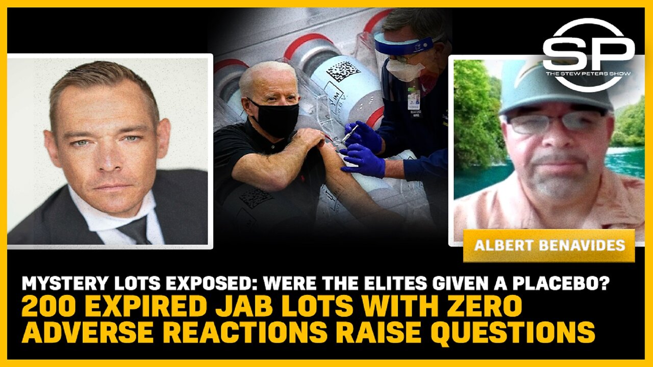 Mystery Lots Exposed: Elites Given A Placebo? 200 Expired Jab Lots With Zero Adverse Reaction