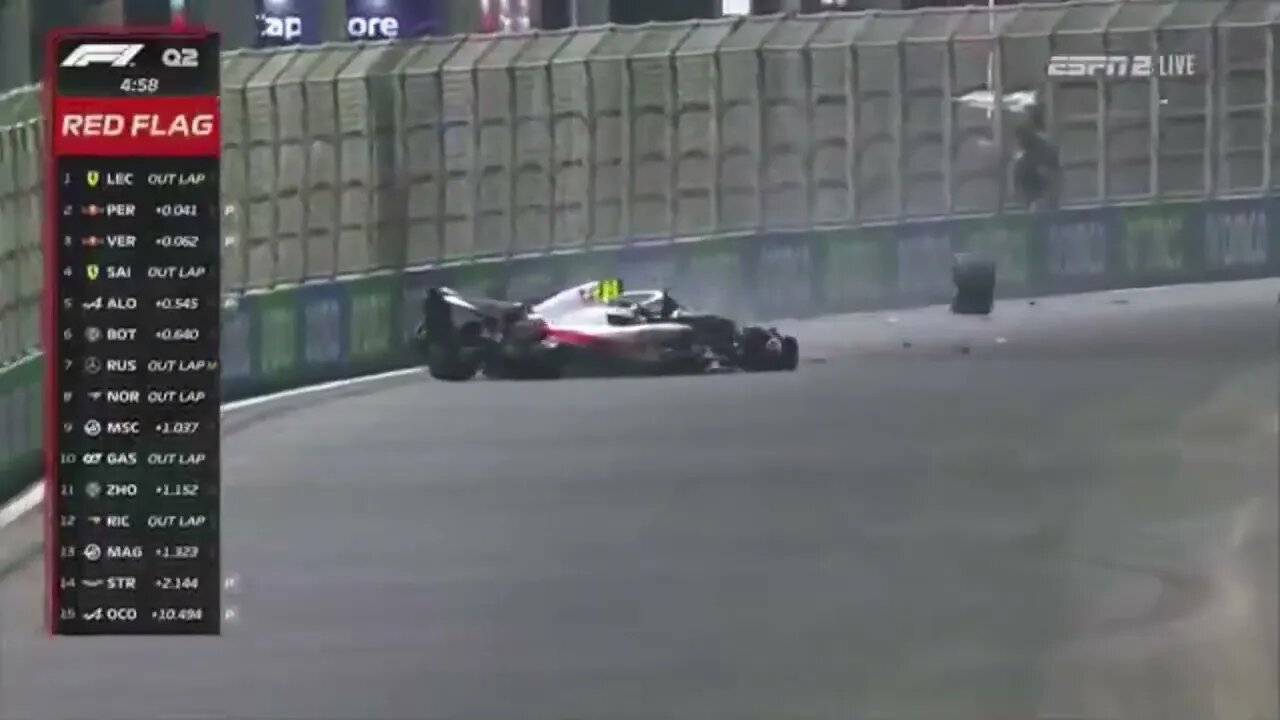 Mick Schumacher Crash | #SaudiArabianGP