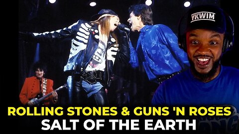🎵 Rolling Stones & Guns 'n Roses - Salt of the Earth REACTION