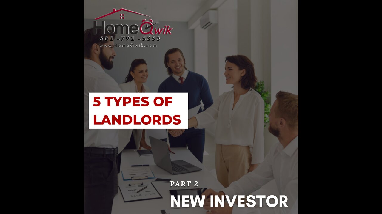EPISODE 2: New Investor - 5 Types of Landlords