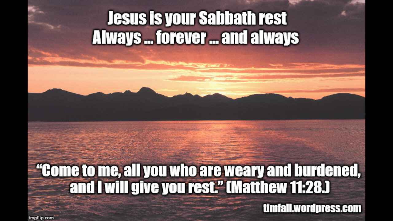 January 11 Devotional - I Am your sabbath rest - Tiffany Root & Kirk VandeGuchte