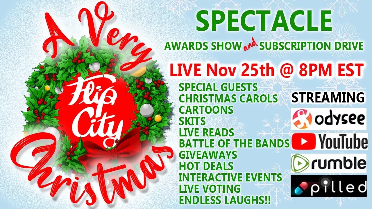 FLIP CITY Christmas Spectacle PROMO