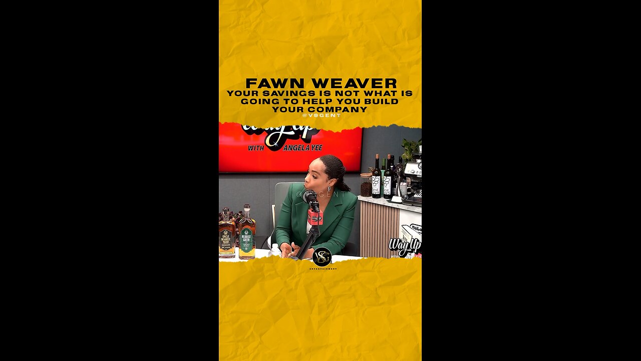 @fawn.weaver Your savings is not what is going to help you build your company