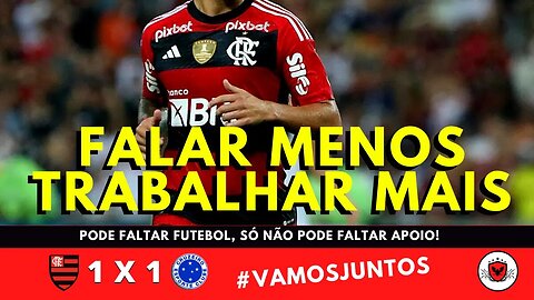 Flamengo joga mal novamente. O que fazer?