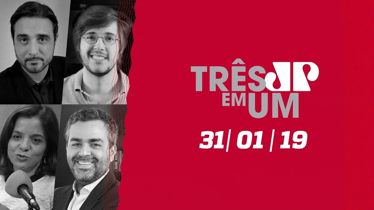 3 em 1 - 31/01/19 - Eleições no Congresso Nacional acontecem nesta sexta-feira