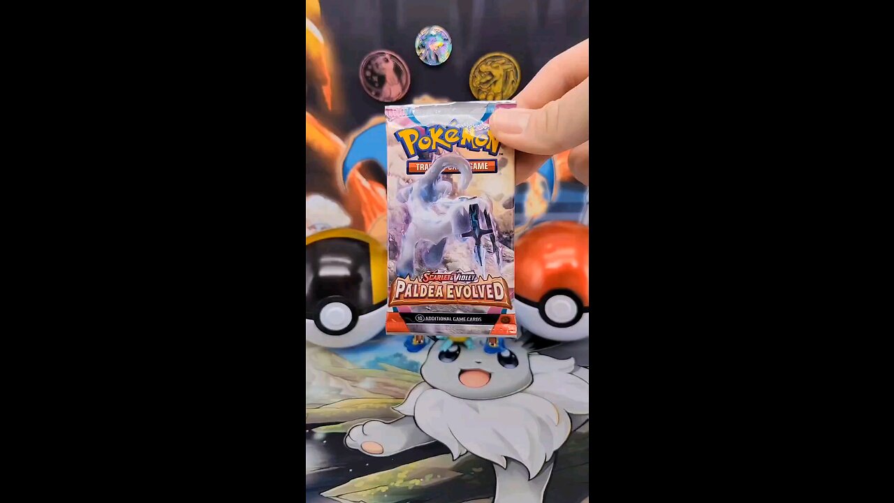 Opening #paldeaevolved #pokemon #pokemoncards booster pack! #pokemontiktok #pokemoncommunity #anime