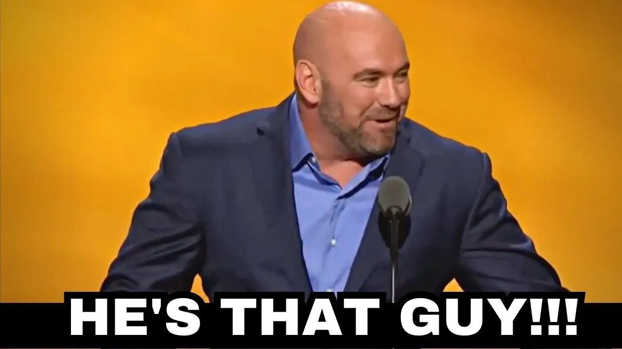 UFC Dana White Shocked The Crowd With A Passionate Speech On Donald Trump