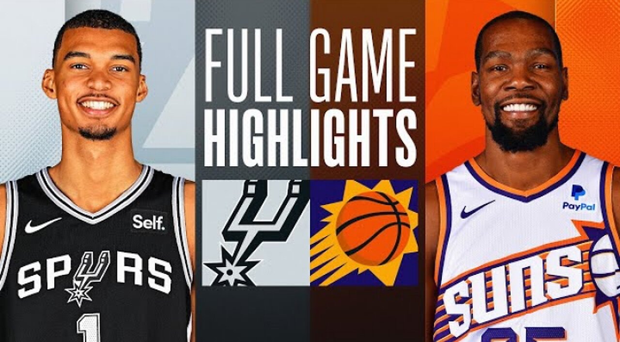 SPURS VS SUNS | FULL GAME HIGHLIGHTS | November 2, 2023