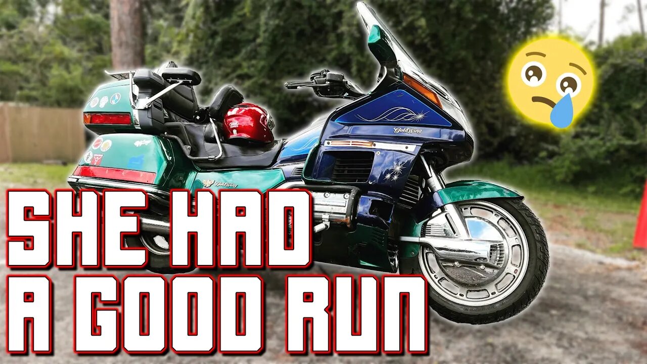 It might be time to let go of your Goldwing... 😢😢