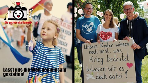 Initiativenübergreifende Schilderdemo in Darmstadt 07.05.2022 / Entfesselte Kamera