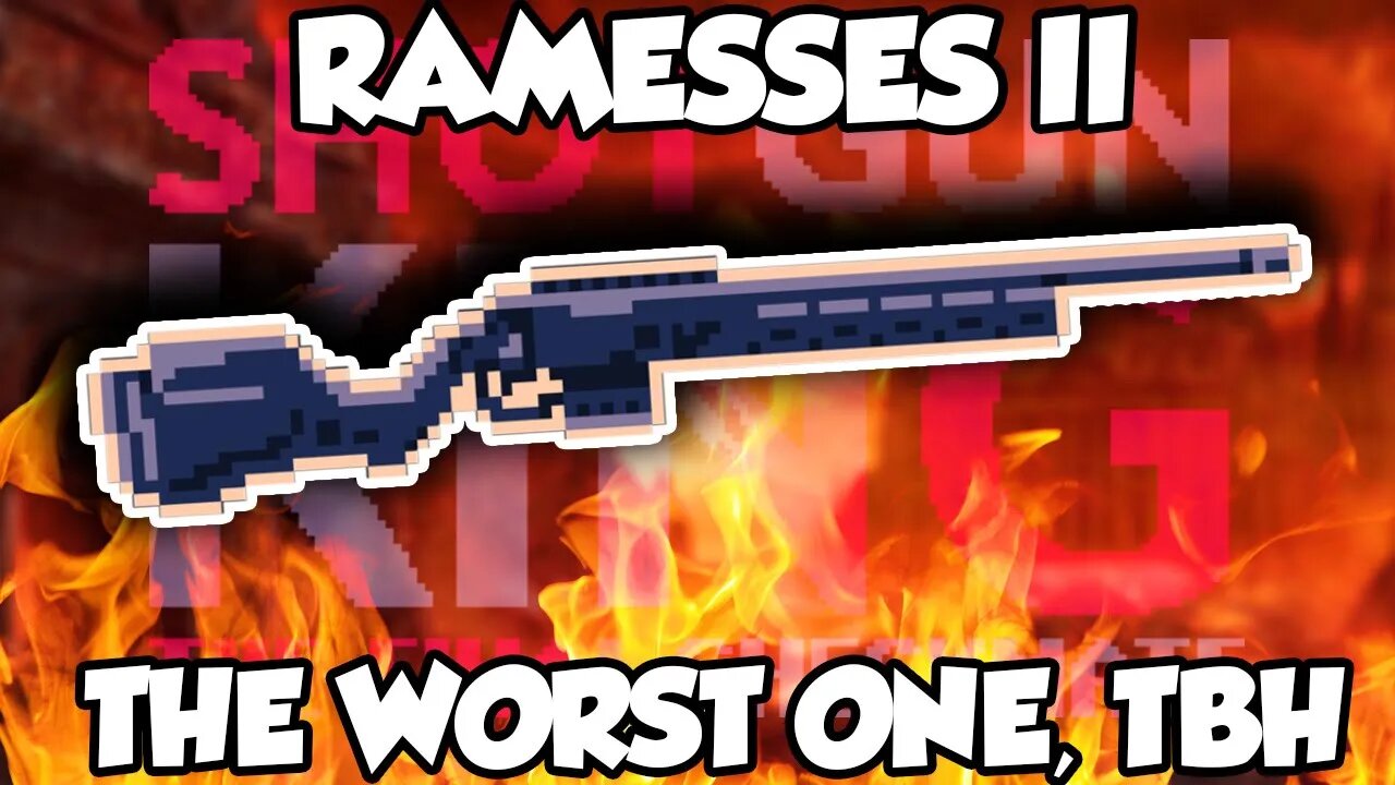 RAMESSES RUN: the worst one, honestly | Shotgun King The Final Checkmate #5