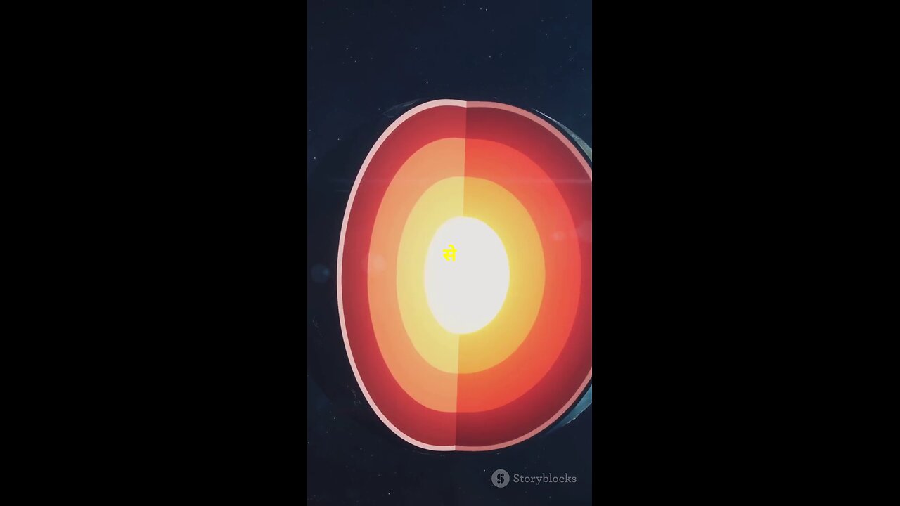 Earth's core rotating in reverse