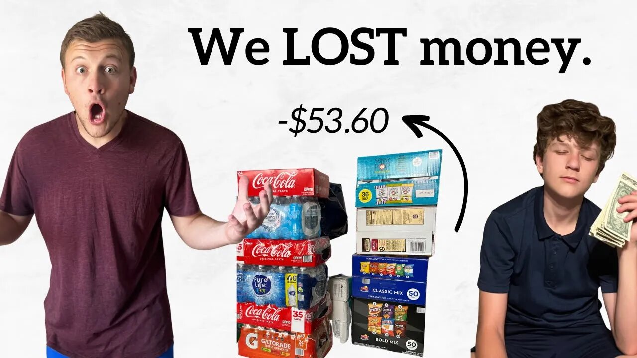 How we LOST $53.60 on the 4th of July!