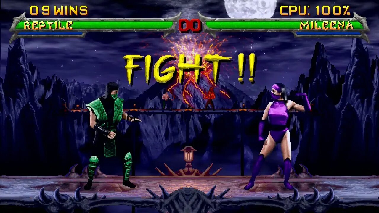 Mortal Kombat II Remix (Mugen) - Reptile