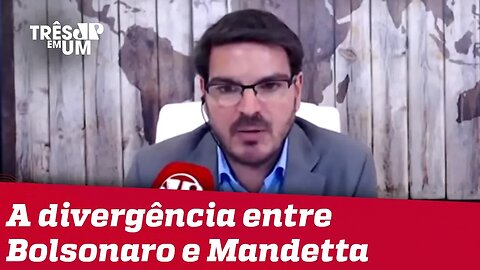 #RodrigoConstantino: É uma divergência legítima a de Bolsonaro com Mandetta