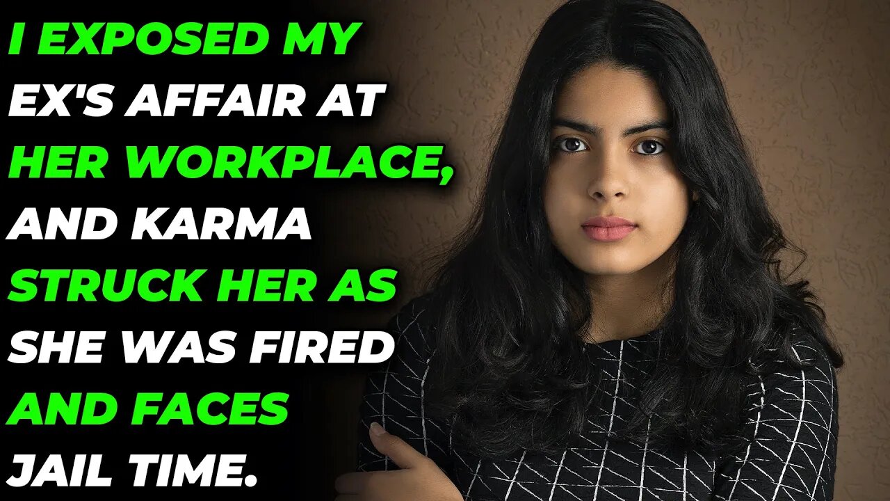 Exposed my ex's affair at her workplace, and Karma struck her as she was fired and faces jail time.