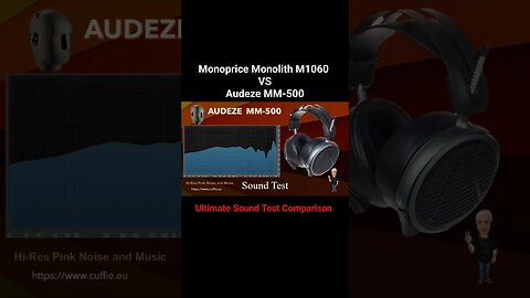 Monoprice Monolith M1060 VS Audeze MM-500 #solocuffie #monoprice #audeze #soundtest