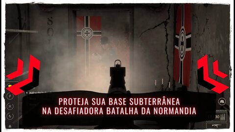 WW2: Bunker Simulator - Proteja sua Base Subterrânea na Desafiadora Batalha da Normandia