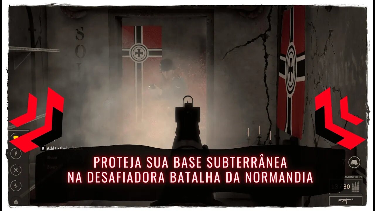 WW2: Bunker Simulator - Proteja sua Base Subterrânea na Desafiadora Batalha da Normandia