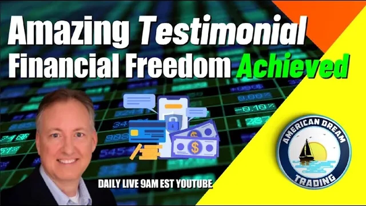 Stock Market Success Story - Financial Freedom Achieved Lifetime Member & Moderator