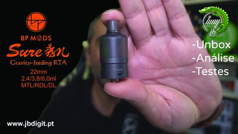 [PT] BP Mods SURE RTA 22mm 2,4/3,8/6,0ml MTL/RDL/DL