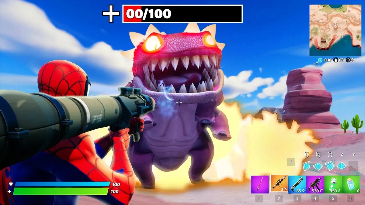 We killed KLOMBO in Fortnite! (100 Players)
