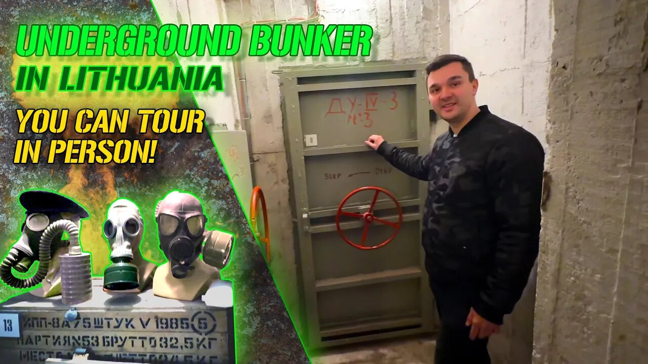 Underground Bunker in Lithuania You Can Tour Yourself