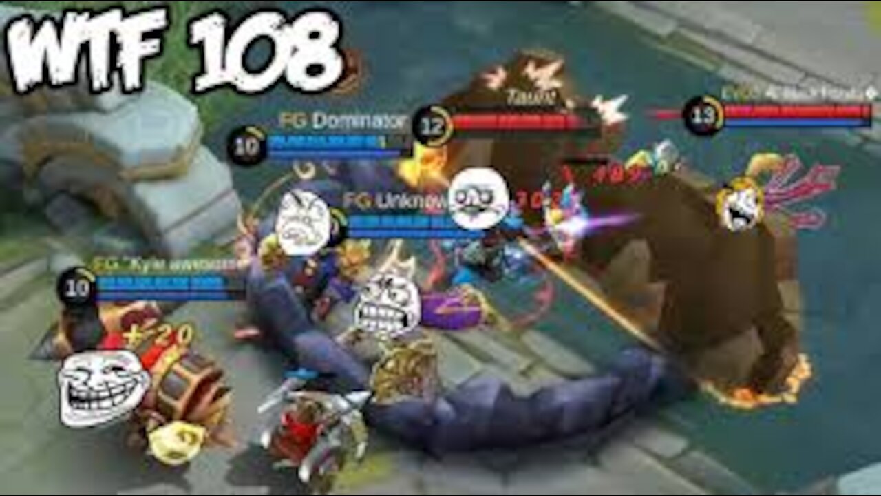 MOBILE LEGEND WTF FUNNY MOMENT'S part 1 (>_<)