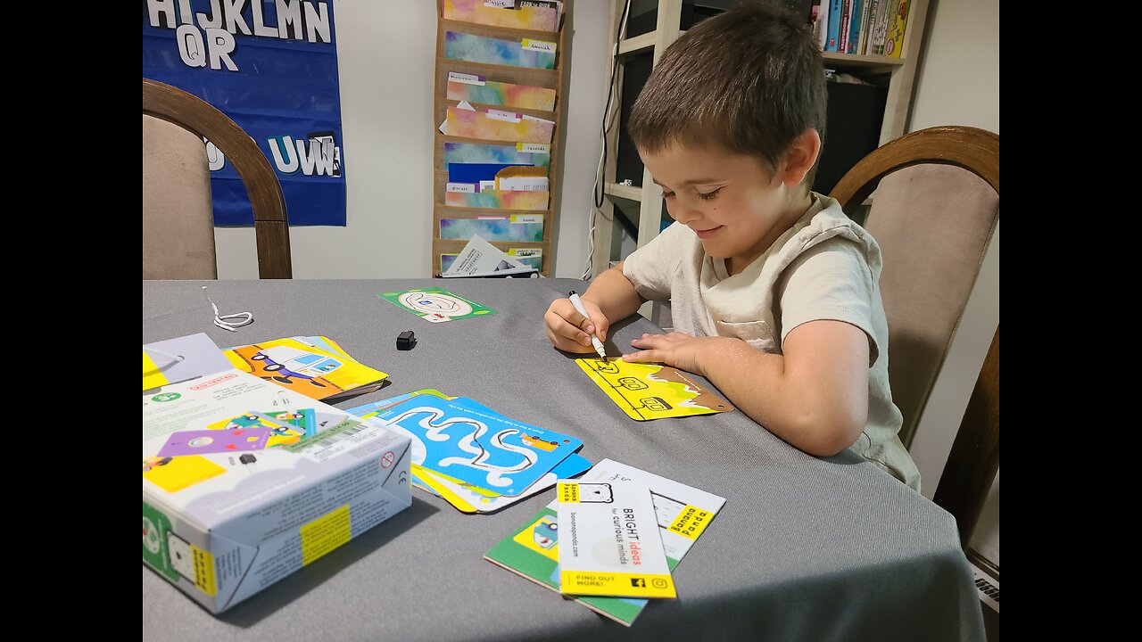 A Glimpse into Homeschooling a Kindergartener