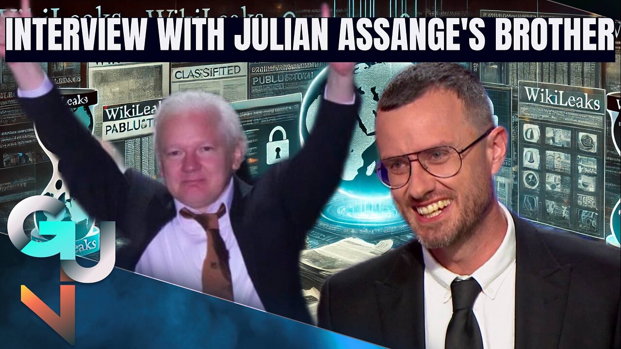 JULIAN ASSANGE FREE! Who Tried to Kill Him? His Brother on Keir Starmer, & How Julian Exposed the US