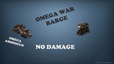 War Commander - Omega War Barge - No Damage (Easy)