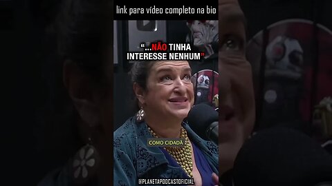 “NUNCA TIVE INTERESSE EM FAZER TELEVISÃO” com Grace Gianoukas | Planeta Podcast #shorts