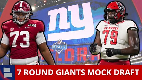 Giants 7 Round Mock Draft: New York Giants NFL Draft Predictions After NFL Free Agency + Team Needs