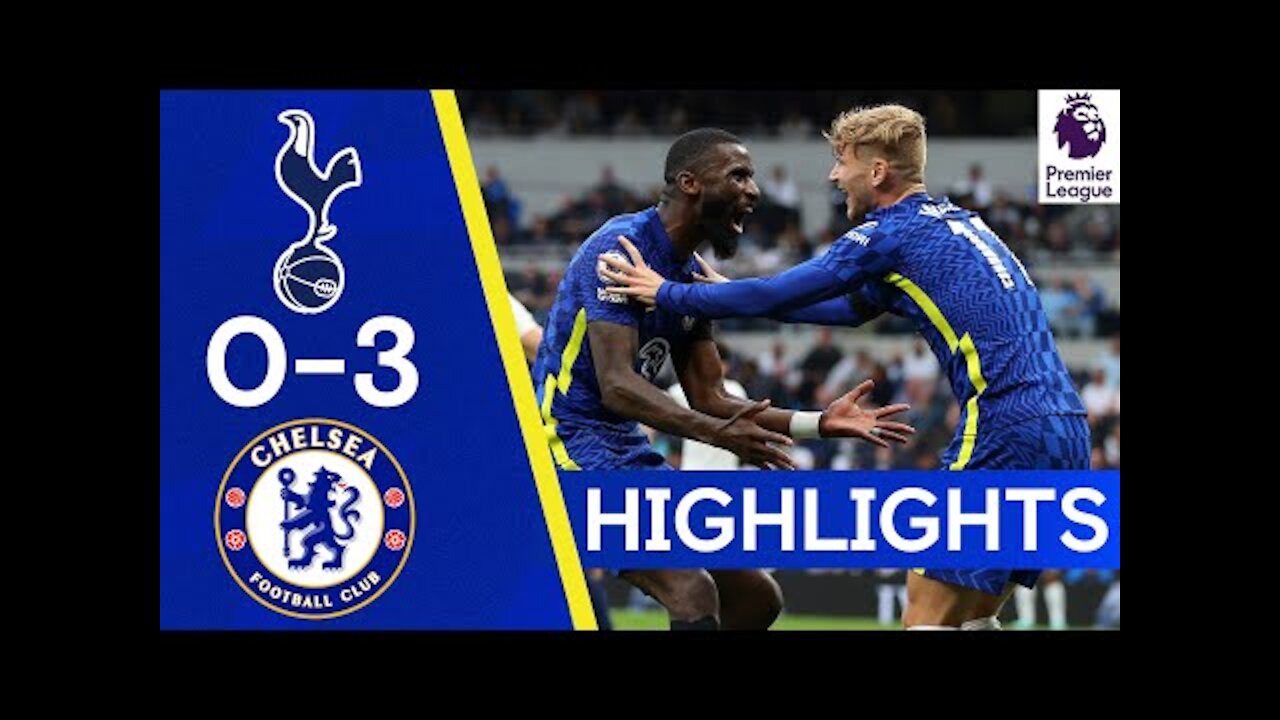 Tottenham 0-3 Chelsea | Silva, Kanté & Rudiger Secure Derby Win! | Highlights