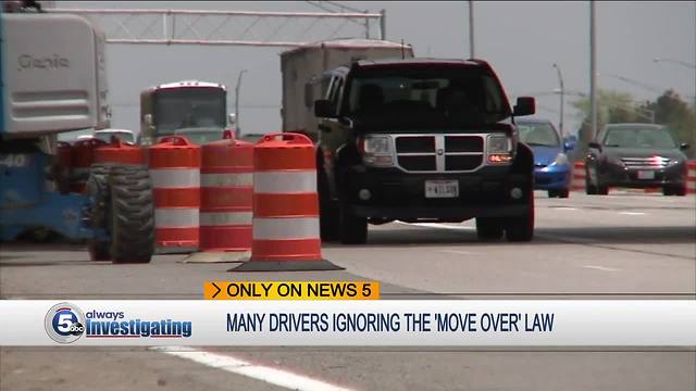 Ohio Highway Patrol aggressively enforcing 'Move Over' law