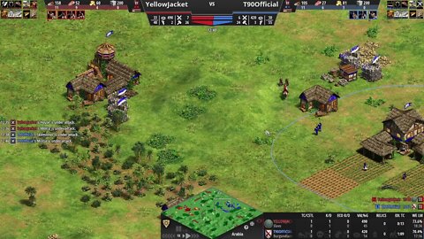 T90 plays as the Burgundians.... I wonder how that goes?: Age of Empires 2